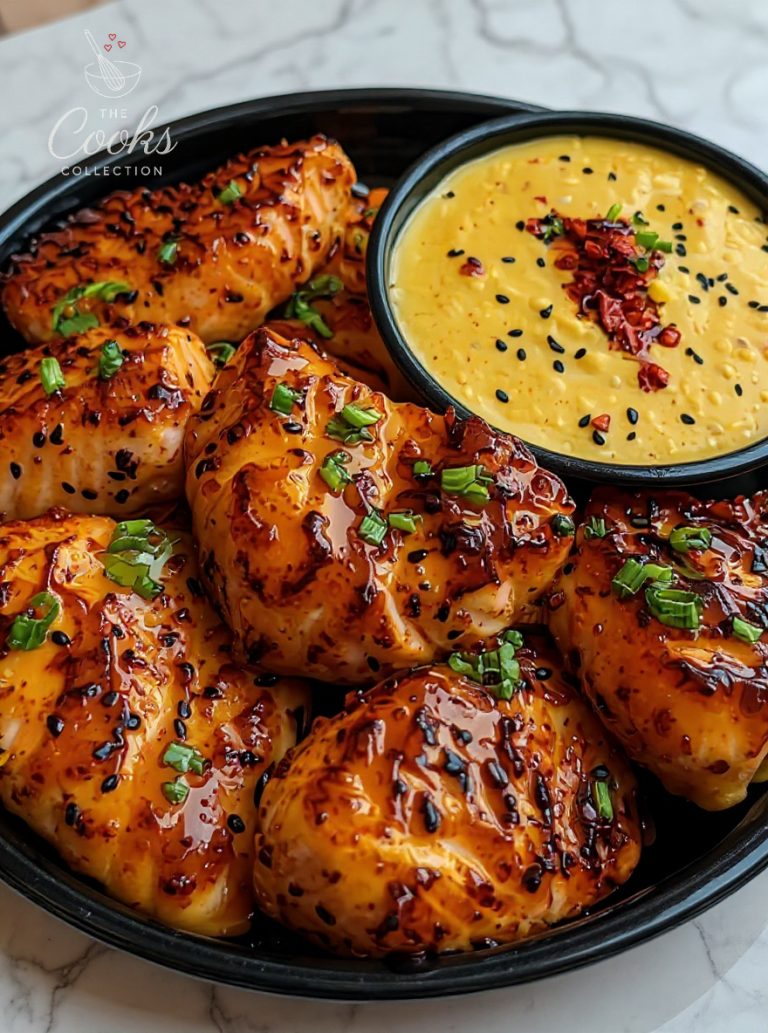 Honey Garlic Chili Glazed Chicken