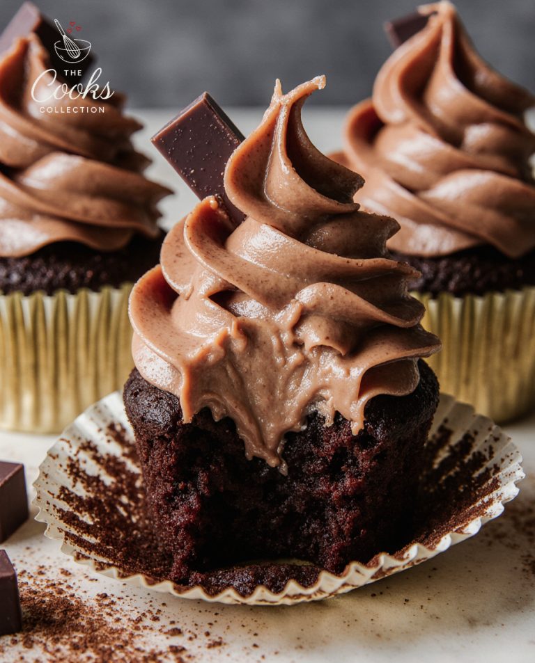 Ultra-Moist Chocolate Cupcakes with Silky Chocolate Buttercream