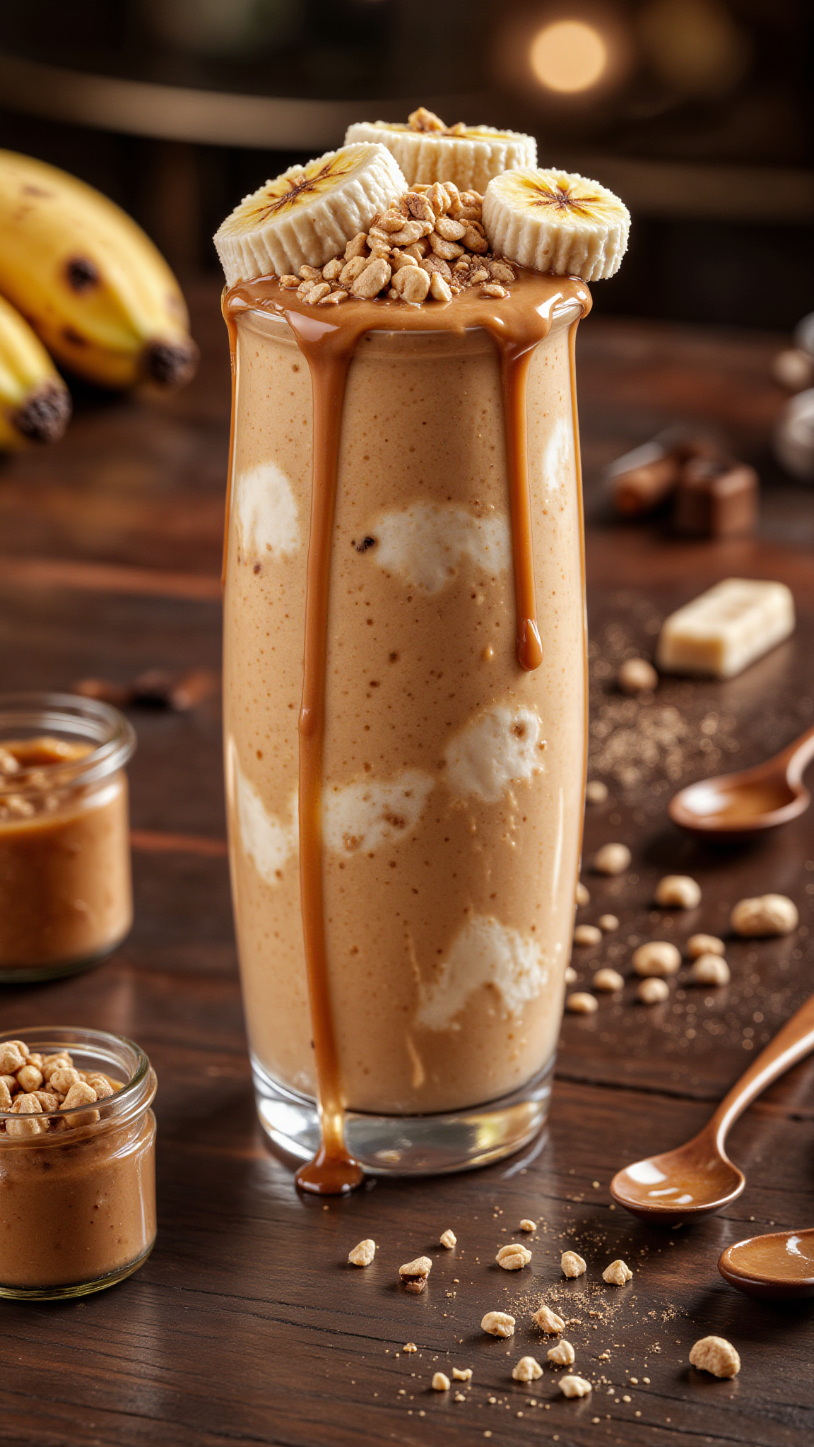 Peanut Butter Banana Protein Shake