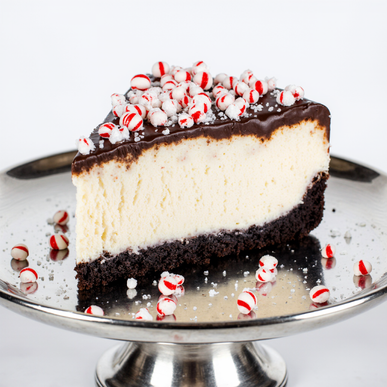 Peppermint Bark Cheesecake