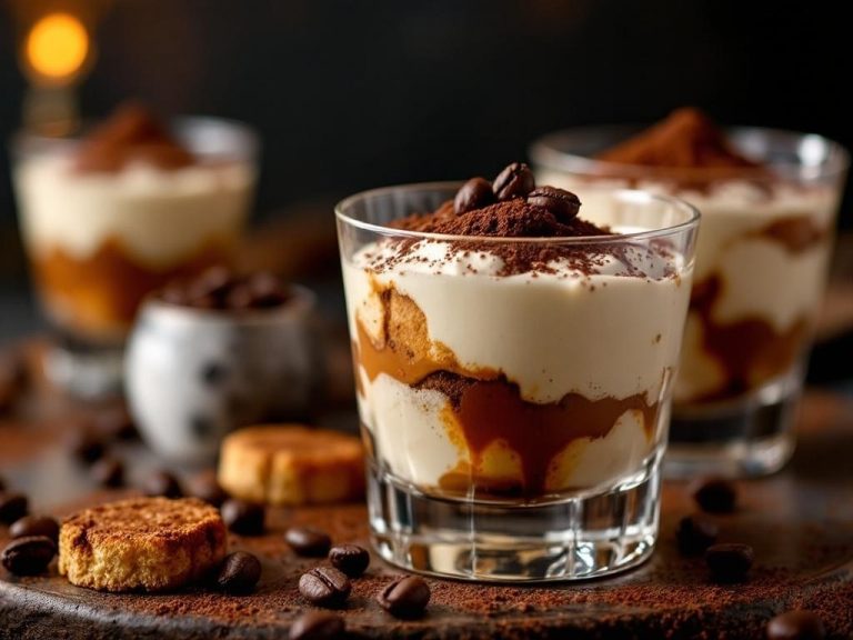 Espresso Martini Tiramisu Cups